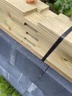 Ventilatie latten geïmpregneerd vurenhout 10 stuks, Doe-het-zelf en Verbouw, Hout en Planken, 25 tot 50 mm, Nieuw, 300 cm of meer