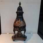 Kraantjeskan zwart, Antiek en Kunst, Antiek | Tin, Ophalen of Verzenden