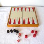 backgammon, magnetisch reisspel, Hobby en Vrije tijd, Gezelschapsspellen | Bordspellen, Een of twee spelers, Ophalen of Verzenden