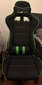 Gamestoel en game bureau, Huis en Inrichting, Bureaustoelen, Ophalen, Gebruikt, Zwart, Gaming bureaustoel