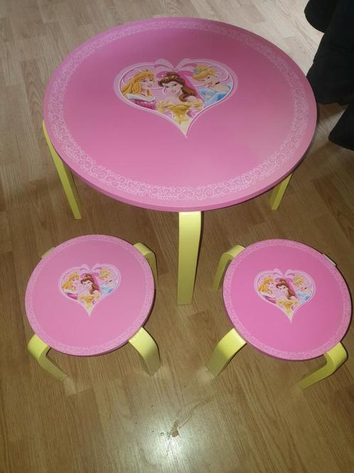 Prinsessen tafel, Kinderen en Baby's, Kinderkamer | Tafels en Stoelen, Gebruikt, Tafel(s) en Stoel(en), Ophalen