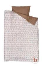 Dekbedovertrek Zeebries 140x220cm NU €30, Eenpersoons, Beige, Dekbedovertrek, Nieuw