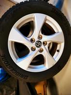 Toyota velgen set met winterbanden., Velg(en), 17 inch, Personenwagen, Gebruikt