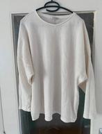 Wit truitje MS mode maat xl met werkje, Kleding | Dames, Truien en Vesten, Ophalen of Verzenden, Zo goed als nieuw, Maat 46/48 (XL) of groter