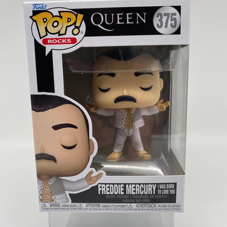 Funko Pop! Queen: Freddie Mercury #375, Verzamelen, Poppetjes en Figuurtjes, Nieuw, Ophalen of Verzenden