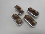Schootklemmen, Touwklemmen, 3 - 7 mm, 2 sets van 2 stuks, Ophalen of Verzenden, Gebruikt, Overige typen
