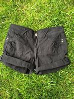 Korte broek mt 38 zwart Denim Co (A'delft), Maat 38/40 (M), Kort, Zwart, Ophalen of Verzenden