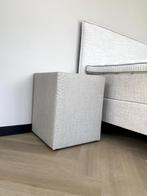 LUXE HOCKER - ZANDKLEUR, Overige materialen, Nieuw, 45 tot 65 cm, 55 tot 70 cm