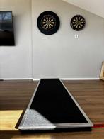 Professionele Dart Oche Zwart Tapijt met Aluminium Rand, Ophalen, Nieuw