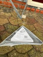 deuropvangbeugel haaks compleet met buffer en windhaakset ., Doe-het-zelf en Verbouw, Hang- en Sluitwerk, Ophalen of Verzenden