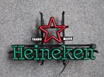 HEINEKEN BIER LED LICHTRECLAME, Verzamelen, Biermerken, Ophalen, Zo goed als nieuw, Overige typen, Heineken