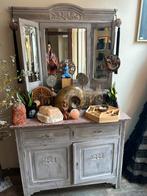 Brocante spiegelkast, Antiek en Kunst, Antiek | Meubels | Kasten, Ophalen of Verzenden
