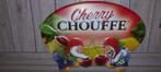 reclamebord Cherry Chouffe (nieuw in verpakking), Verzamelen, Biermerken, Nieuw, Overige merken, Reclamebord, Plaat of Schild