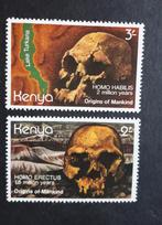 Kenia - 2/3 - origins of mankind / Homo Habilis/Homo Erectus, Ophalen of Verzenden, Overige landen, Postfris