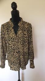 Leuke Kilky Leopard print blouse, Kleding | Dames, Blouses en Tunieken, Beige, Maat 38/40 (M), Ophalen of Verzenden, Zo goed als nieuw