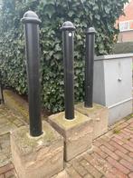 Stalen palen met betonnen voet / aarijdbeveiliging, Ophalen, Gebruikt, Blok, 25 cm of meer