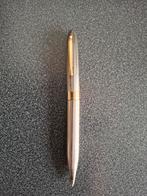 Oude Sheaffer zilveren pen met gouden accenten, Antiek en Kunst, Ophalen of Verzenden, Zilver