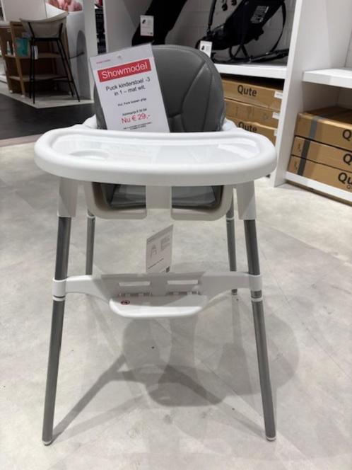 Puck Kinderstoel - 3 in 1, Kinderen en Baby's, Kinderstoelen, Zo goed als nieuw, Overige typen, Aanschuifbaar, Afneembaar eetblad