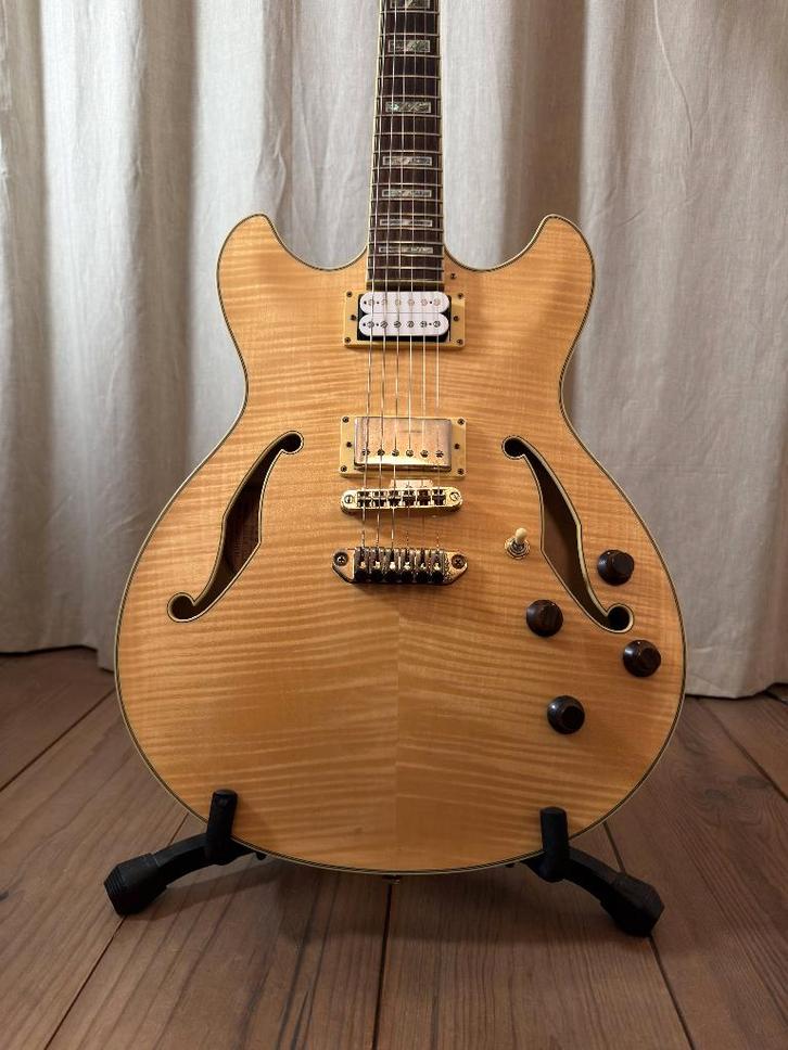 Ibanez AS103 Artcore Custom, Muziek en Instrumenten, Snaarinstrumenten | Gitaren | Elektrisch, Gebruikt, Semi-solid body, Ibanez