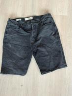 Zwarte Jeans korte broek (W36) = (maat M), Ophalen, Zo goed als nieuw, Zwart