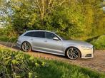 Audi A6 3.0 TDI BiT Quattro S-line, Auto's, Audi, Automaat, Zwart, 320 pk, Stationwagon