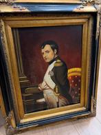Napoleon Bonaparte Portret in Oude Lijst. Oud werk, Antiek en Kunst, Ophalen of Verzenden