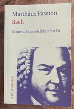 Matthaus Passion Bach, Boeken, Ophalen of Verzenden, Zo goed als nieuw