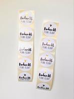 10x sticker “bedankt fijne klant”, Ophalen of Verzenden