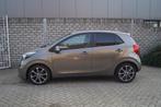 Kia Picanto 1.0 CVVT Design Edition 5 Deurs Leder Navi Camer, Auto's, Voorwielaandrijving, Gebruikt, Euro 6, 4 stoelen