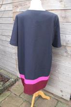 Jurk donkerblauw/ roze 123 un deux trois mt 44 Vaste prijs, Blauw, Maat 42/44 (L), Ophalen of Verzenden, Zo goed als nieuw