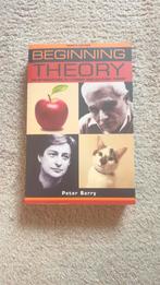 Beginning Theory - Peter Barry, Ophalen of Verzenden, Alpha, Gelezen, HBO