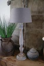 **AANBIEDING** landelijke lamp grey wash, Ophalen, Nieuw