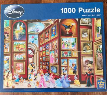 King Disney legpuzzel 1000 stukjes beschikbaar voor biedingen