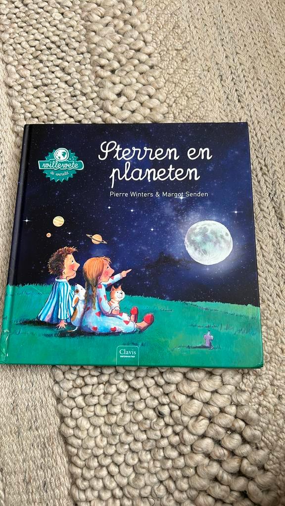 Pierre Winters - Sterren en planeten Willewete Clavis, Boeken, Kinderboeken | Jeugd | onder 10 jaar, Zo goed als nieuw, Non-fictie