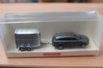 Wiking Audi Q7 met paardentrailer, Ophalen of Verzenden, Zo goed als nieuw, Auto, Wiking