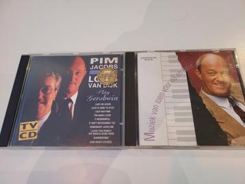 Pim Jacobs 2 cd's verzameling collectie