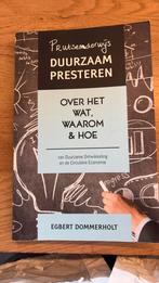 Egbert Dommerholt - Prutsenderwijs duurzaam presteren, Ophalen, Economie, Zo goed als nieuw, Egbert Dommerholt