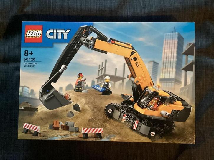 NIEUW Lego City Gele Graafmachine (60420), Kinderen en Baby's, Speelgoed | Duplo en Lego, Nieuw, Lego, Complete set, Ophalen of Verzenden