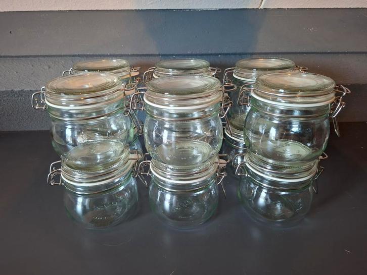 16 IKEA Weckpotten - Nieuwstaat, Huis en Inrichting, Keuken | Keukenbenodigdheden, Zo goed als nieuw, Ophalen