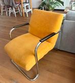 Gispen style retro fauteuils, Huis en Inrichting, Fauteuils, Ophalen of Verzenden, Zo goed als nieuw, 75 tot 100 cm, 50 tot 75 cm