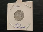 Zilveren 25 cent munt 1849 Willem II * gewilde munt *, Postzegels en Munten, Munten | Nederland, Zilver, 25 cent, Ophalen of Verzenden