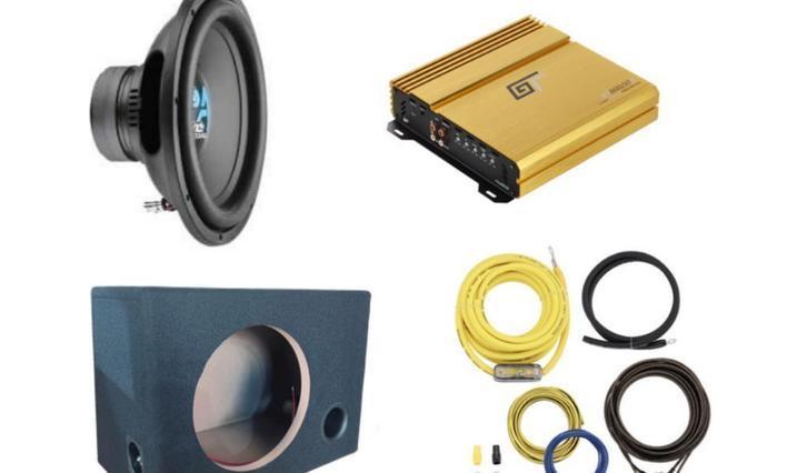 Subwooferset Bassface pack 8 250 watt RMS, Auto diversen, Autospeakers, Nieuw, Ophalen of Verzenden