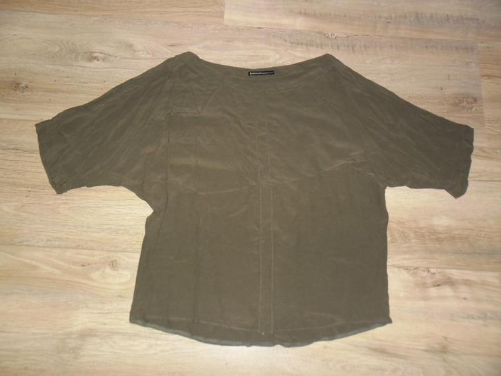 Summum Woman Groene Blouse/T-shirt Maat 40, Kleding | Dames, T-shirts, Gedragen, Maat 38/40 (M), Groen, Korte mouw, Ophalen of Verzenden