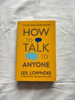 How to talk to anyone - Leil Lowndes, Ophalen of Verzenden, Nieuw, Leil Lowndes, Wereld overig