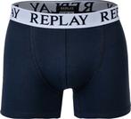 Partij ondergoed navy Replay 2-pack heren boxershorts, NHP International, Blauw, Sales@nhp-international.com, Lange voren 21A