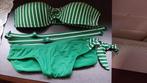 Dames bikini - 2-delig - maat 36b - groen ,wit, Ophalen of Verzenden, Bikini, Groen, Nieuw