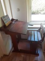 Schoolbankje...uniek exemplaar..., Antiek en Kunst, Ophalen