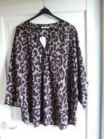 Paprika nieuwe bruine top met glimmetjes 5 52, Kleding | Dames, Bruin, Maat 46/48 (XL) of groter, Nieuw, Ophalen of Verzenden