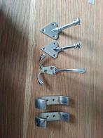 5 Chrome Haken - Verschillende Modellen, Wandhaken, Nieuw, Ophalen of Verzenden, Minder dan 100 cm