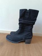 Gabor comfort zwarte suede laarzen maat 40,5 of 7, Hoge laarzen, Zwart, Gabor, Ophalen of Verzenden